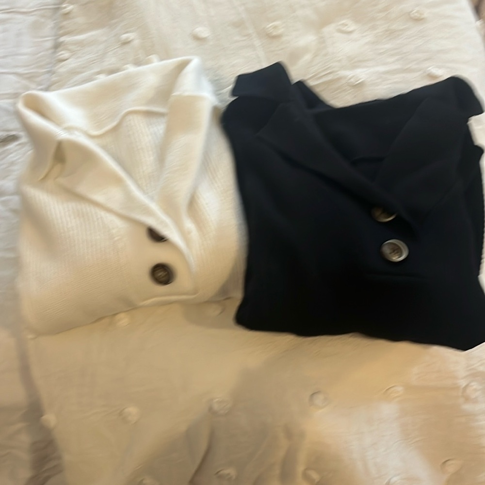 Black and white sweater bundle